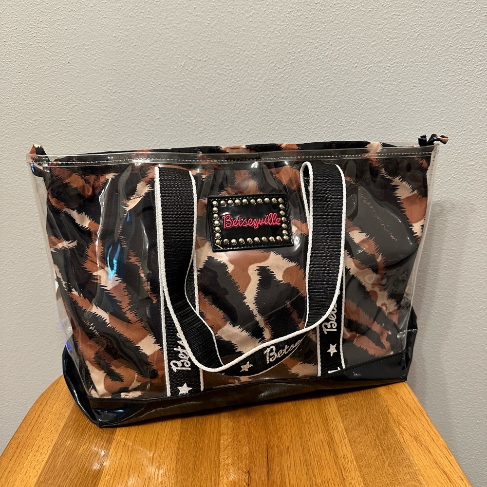 Betseyville Betsy Johnson Animal Print Bag
